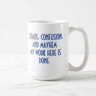 MUG-CHAOSの混乱の身体傷害 コーヒーマグカップ