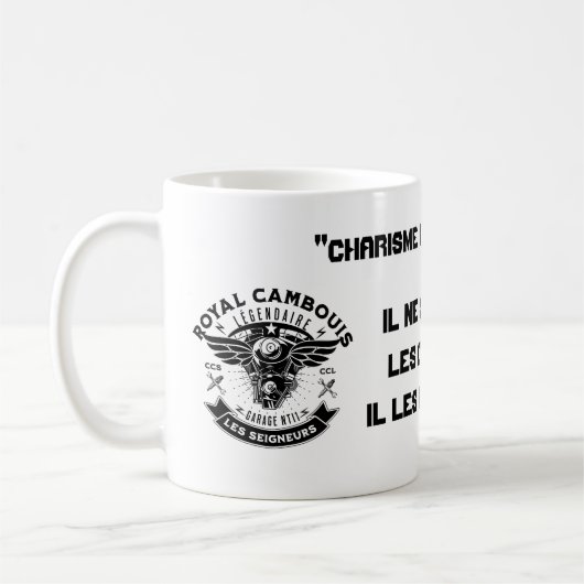 MUG Charisme du 1er classe Royal Cambouis コーヒーマグカップ (左)