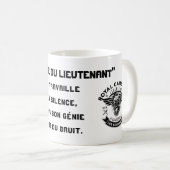MUG Charisme du Lieutenant Royal Cambouis コーヒーマグカップ (正面右)