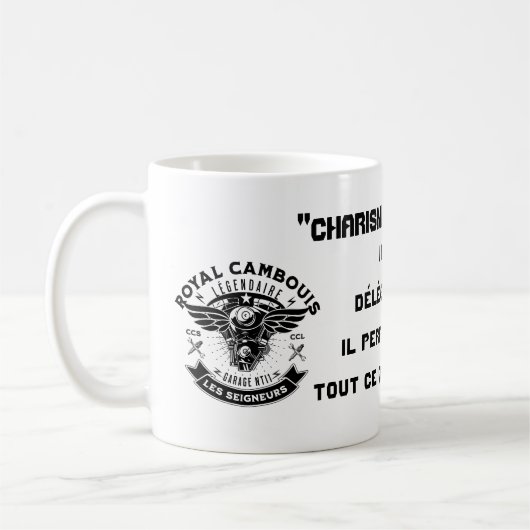 MUG Charisme du Major Royal Cambouis コーヒーマグカップ (左)