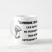 MUG Charisme du Sergent Royal Cambouis コーヒーマグカップ (正面左)