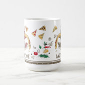 Mug chat avec une qualité humaine. コーヒーマグカップ (中央)