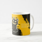 Mug Chat noir Purr Ride コーヒーマグカップ (正面右)