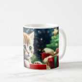 Mug CHATS DE NOEL 02 コーヒーマグカップ (正面右)
