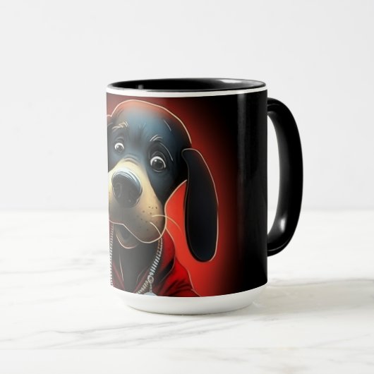 Mug Chien Rouge マグカップ (正面右)