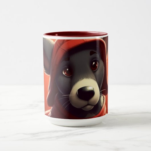 Mug Chien Rouge マグカップ (中央)