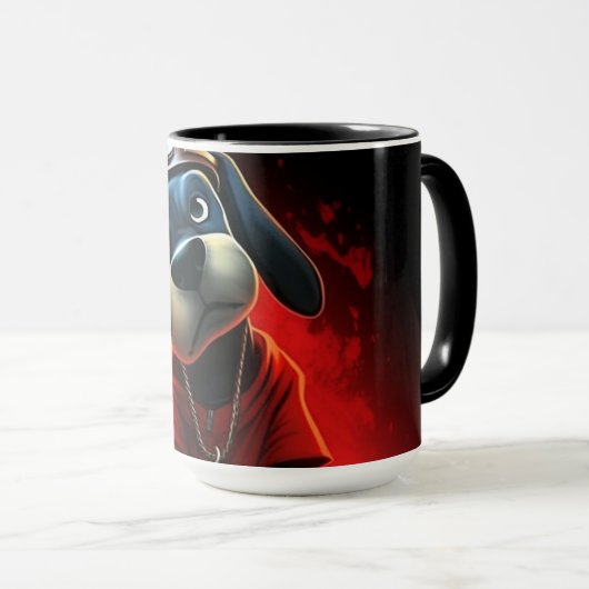 Mug Chien Rouge マグカップ (正面右)