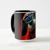 Mug Chien Rouge マグカップ (正面左)