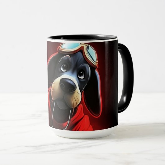 Mug Chien Rouge マグカップ (正面右)