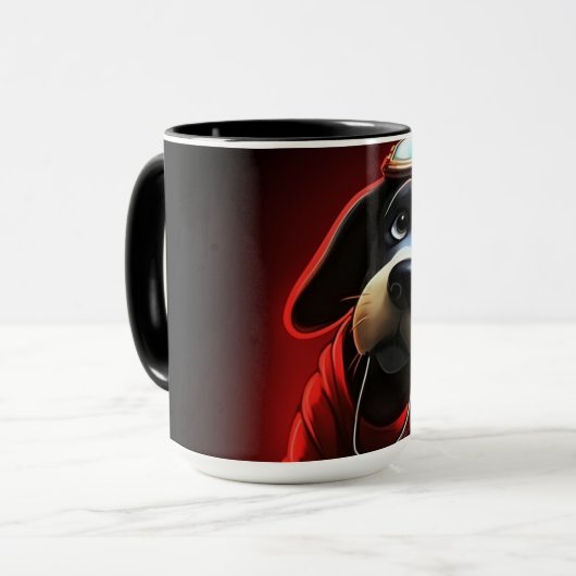 Mug Chien Rouge マグカップ (正面左)