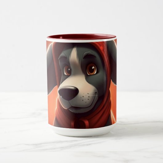 Mug Chien Rouge マグカップ (中央)