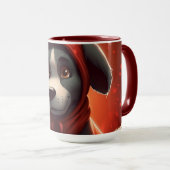 Mug Chien Rouge マグカップ (正面右)