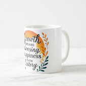 Mug — Choosing Happiness Over History コーヒーマグカップ (正面右)