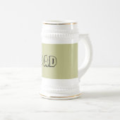 Mug /Chope "Dad" ビールジョッキ (正面右)