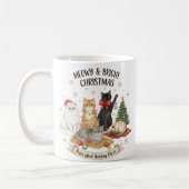 Mug Christmas Gift for Cat Lovers コーヒーマグカップ (左)