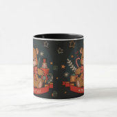 Mug Christmas teddy bear マグカップ (中央)