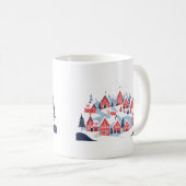 mug christmas village コーヒーマグカップ (正面右)