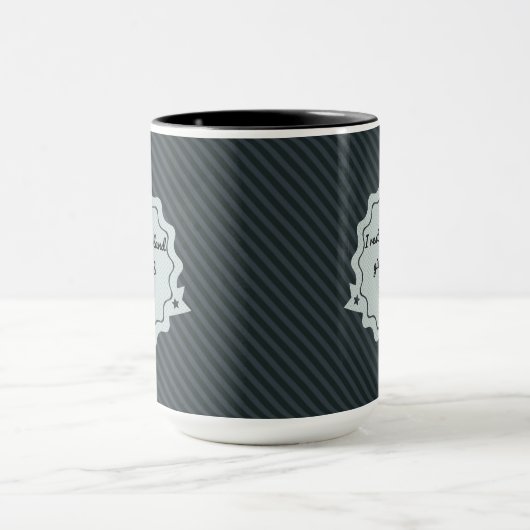 Mug Citation de Ovide en anglais - gris et noir - マグカップ (中央)