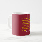mug citation G.Orwell コーヒーマグカップ (正面左)