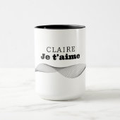 Mug CLAIRE Je t’aime マグカップ (中央)