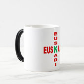 Mug classique bicolore 325ml DESIGN EUSKADI モーフィングマグカップ (正面左)