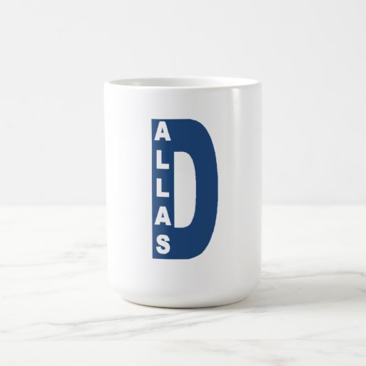 Mug classique blanc DALLAS コーヒーマグカップ (中央)