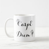 Mug classique Carpe Diem コーヒーマグカップ (左)