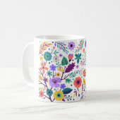 Mug classique floralis  コーヒーマグカップ (正面左)