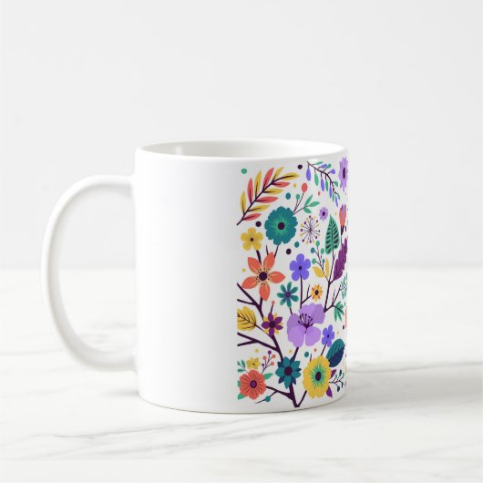 Mug classique floralis  コーヒーマグカップ (左)