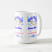 Mug classique, Music Dance コーヒーマグカップ (正面右)