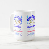 Mug classique, Music Dance コーヒーマグカップ (正面左)