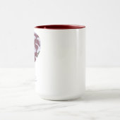 Mug Cœur de Violettes Edition  "MY LOVE" マグカップ (中央)