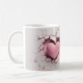 Mug Coeur Série 1-10 コーヒーマグカップ (左)