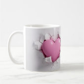 Mug Coeur Série 1-23 コーヒーマグカップ (左)