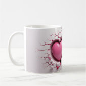 Mug Coeur Série 1-4 コーヒーマグカップ (左)