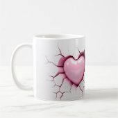 Mug Coeur Série 1-5 コーヒーマグカップ (左)