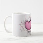 Mug Coeur Série 1-6 コーヒーマグカップ (左)