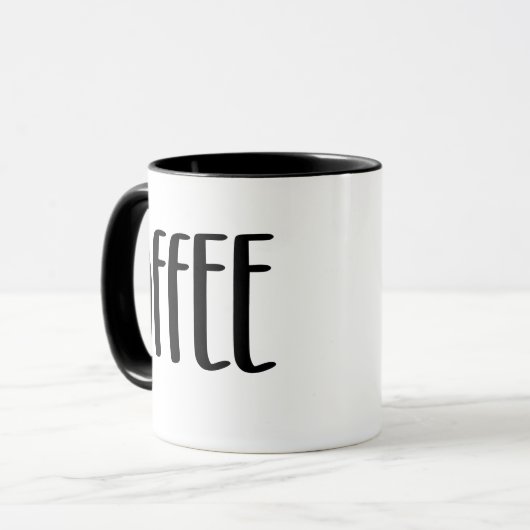 Mug coffee offee マグカップ (正面左)