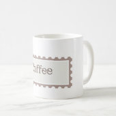 Mug coffee sample  コーヒーマグカップ (正面右)