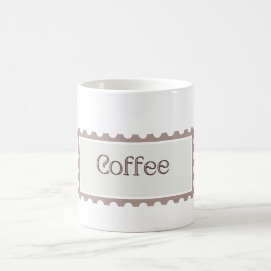 Mug coffee sample  コーヒーマグカップ (中央)