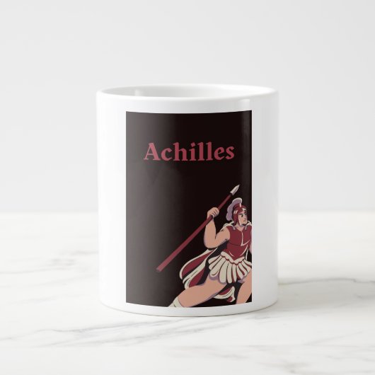 Mug coffee sample Achille  ジャンボコーヒーマグカップ (正面)