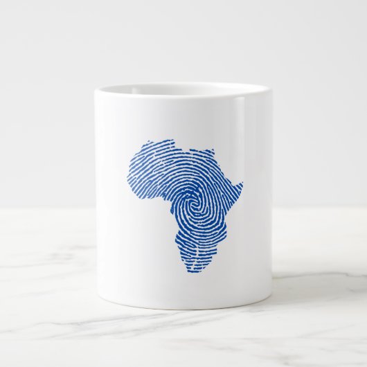 Mug coffee sample AFRICA  ジャンボコーヒーマグカップ (正面)