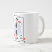 Mug coffee sample bon fêté papa ジャンボコーヒーマグカップ (正面右)
