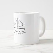 Mug coffee sample club de voile  ジャンボコーヒーマグカップ (正面右)