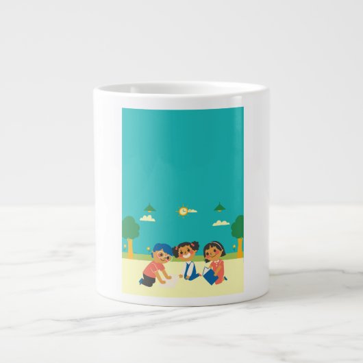 Mug coffee sample dream kids ジャンボコーヒーマグカップ (正面)