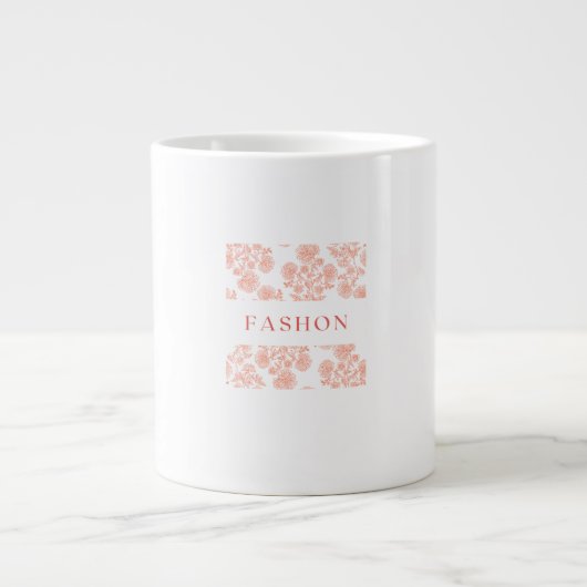 Mug coffee sample fachion  ジャンボコーヒーマグカップ (正面)