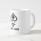 Mug coffee sample game OVER  ジャンボコーヒーマグカップ (正面右)