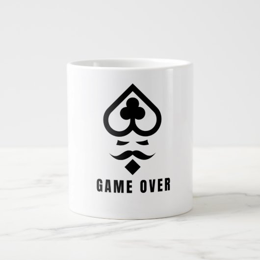 Mug coffee sample game OVER  ジャンボコーヒーマグカップ (正面)