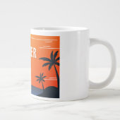 Mug coffee sample island summer  ジャンボコーヒーマグカップ (右)
