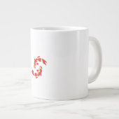 Mug coffee sample poisson  ジャンボコーヒーマグカップ (正面右)